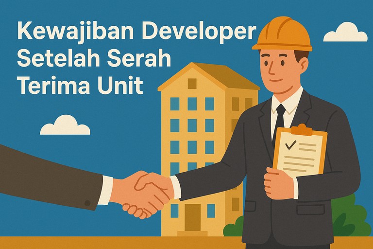 Kewajiban Developer Setelah Serah Terima Unit
