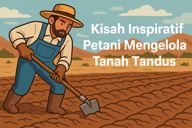 Kisah Inspiratif Petani Mengelola Tanah Tandus