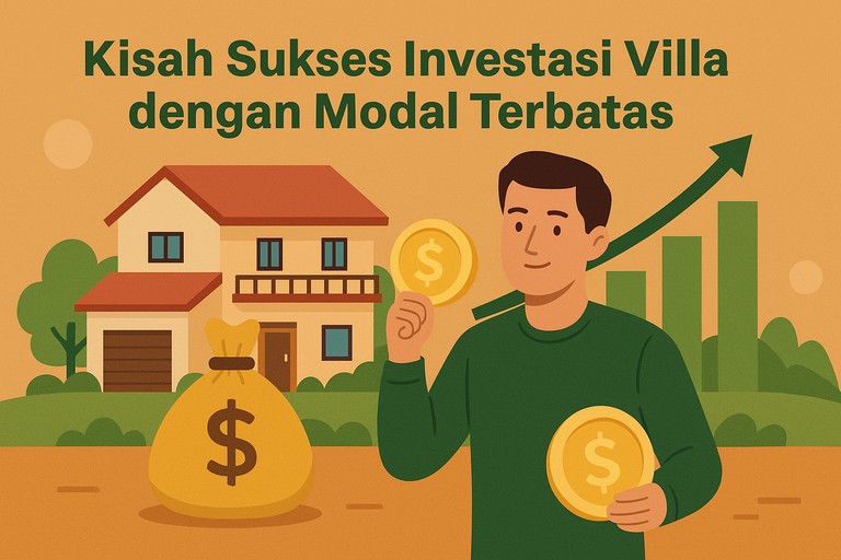 Kisah Sukses Investasi Villa dengan Modal Terbatas