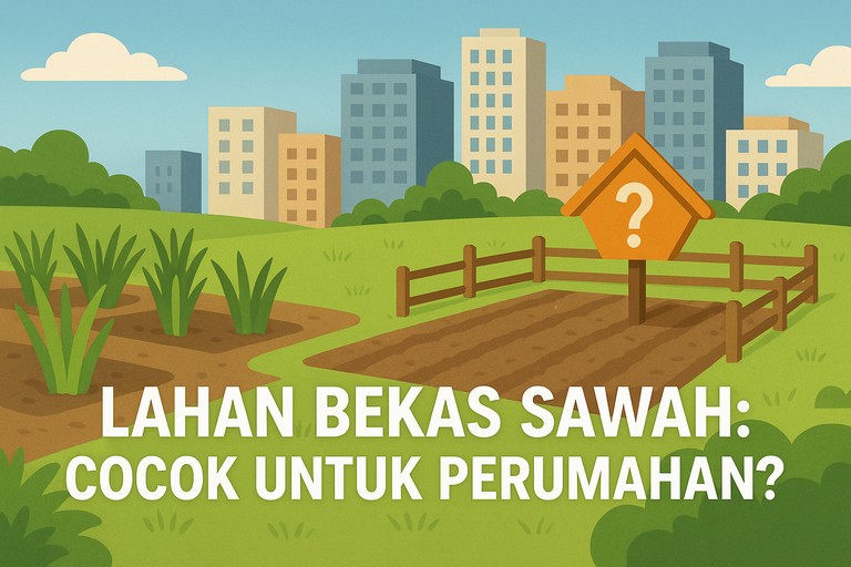 Lahan Bekas Sawah: Cocok untuk Perumahan?