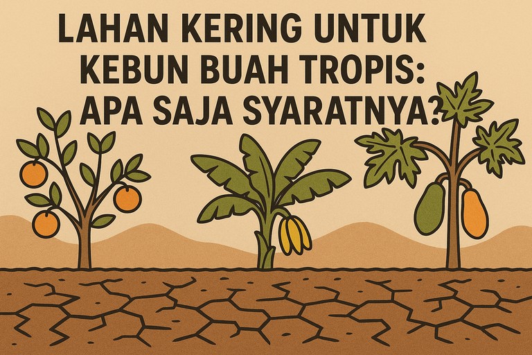 Lahan Kering untuk Kebun Buah Tropis: Apa Saja Syaratnya?