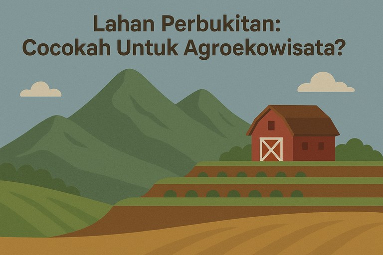 Lahan Perbukitan: Cocokkah untuk Agroekowisata?