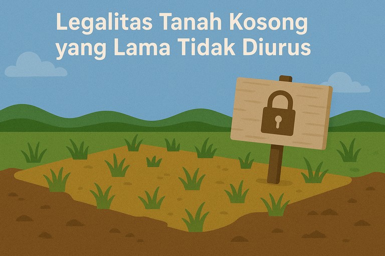 Legalitas Tanah Kosong yang Lama Tidak Diurus