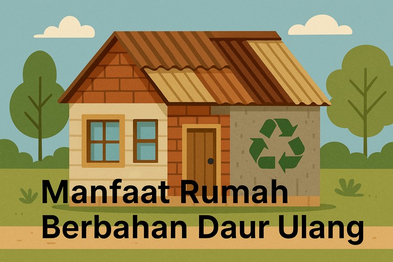 Manfaat Rumah Berbahan Daur Ulang