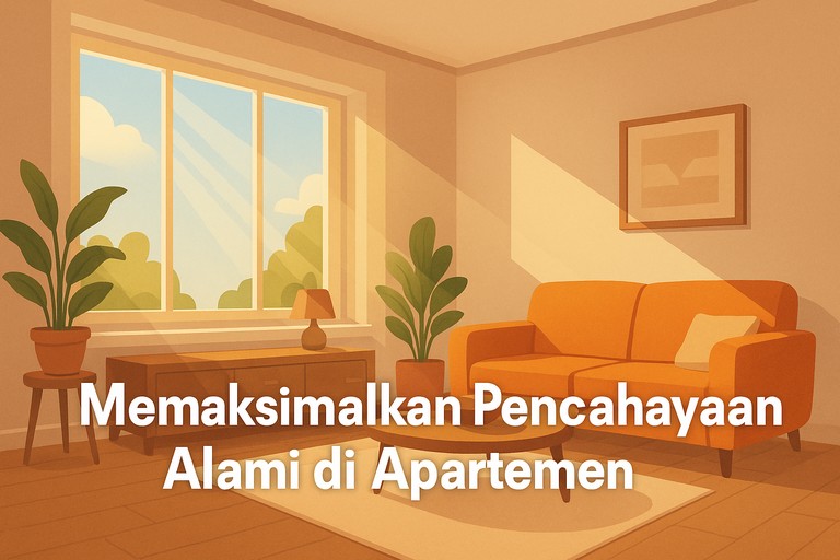 Memaksimalkan Pencahayaan Alami di Apartemen
