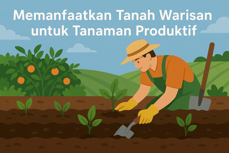 Memanfaatkan Tanah Warisan untuk Tanaman Produktif