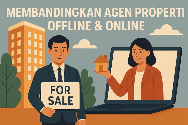 Membandingkan Agen Properti Offline & Online