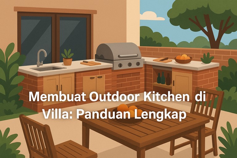 Membuat Outdoor Kitchen di Villa: Panduan Lengkap