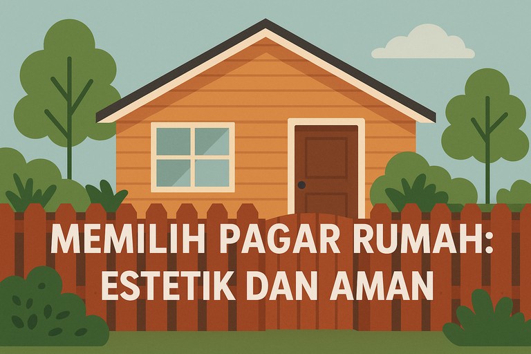 Memilih Pagar Rumah: Estetik dan Aman