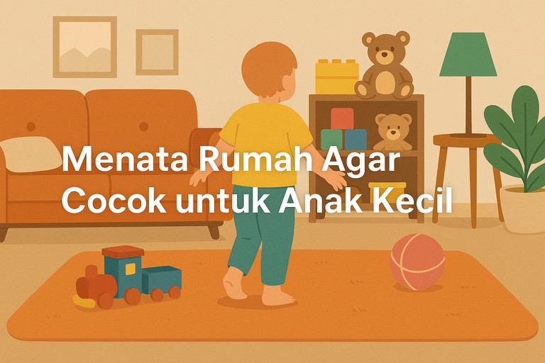 Menata Rumah Agar Cocok untuk Anak Kecil