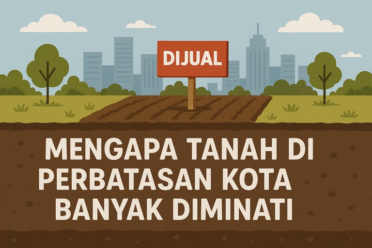 Mengapa Tanah di Perbatasan Kota Banyak Diminati
