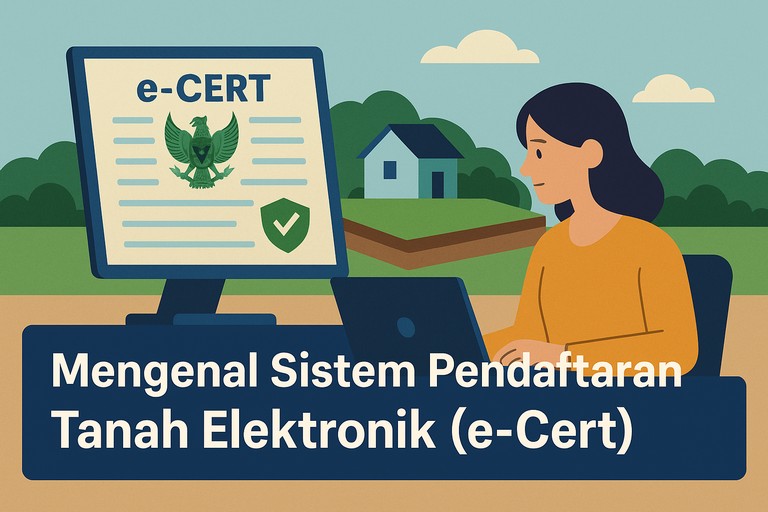 Mengenal Sistem Pendaftaran Tanah Elektronik (e-Cert)