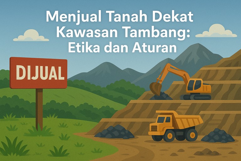 Menjual Tanah Dekat Kawasan Tambang: Etika dan Aturan