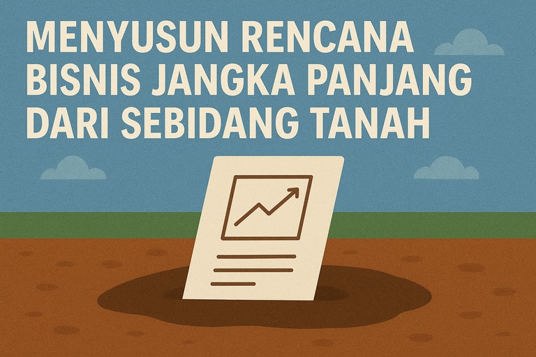 Menyusun Rencana Bisnis Jangka Panjang dari Sebidang Tanah