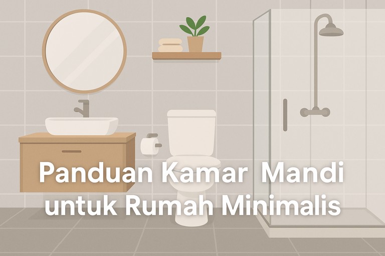Panduan Kamar Mandi untuk Rumah Minimalis