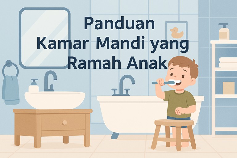 Panduan Kamar Mandi yang Ramah Anak
