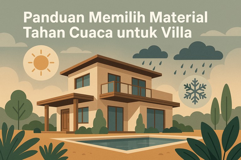Panduan Memilih Material Tahan Cuaca untuk Villa