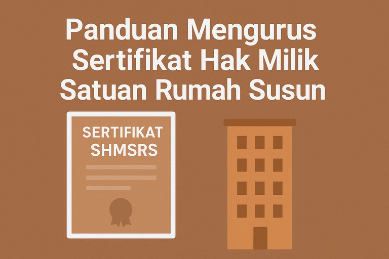 Panduan Mengurus Sertifikat Hak Milik Satuan Rumah Susun
