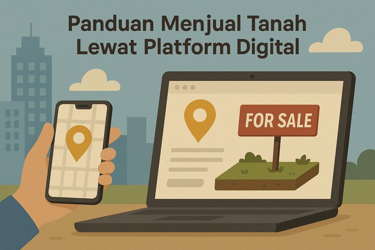Panduan Menjual Tanah lewat Platform Digital