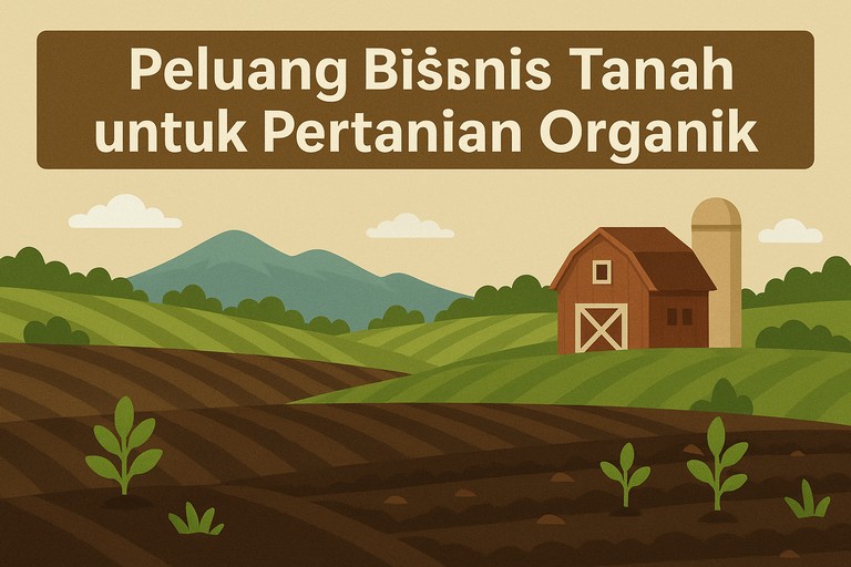 Peluang Bisnis Tanah untuk Pertanian Organik