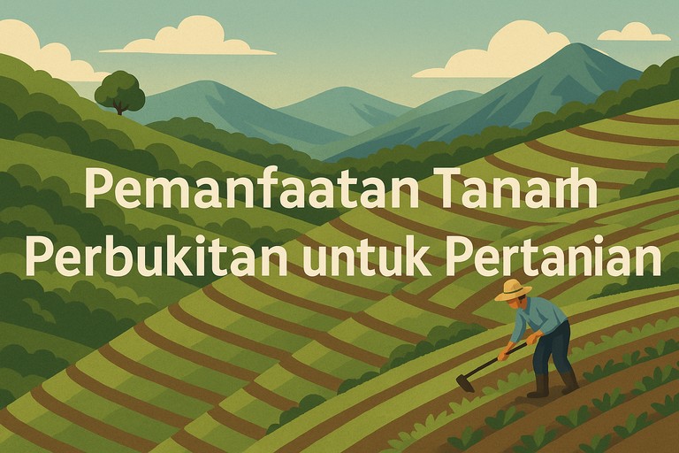 Pemanfaatan Tanah Perbukitan untuk Pertanian