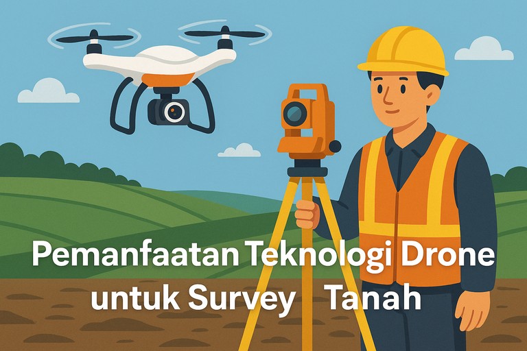 Pemanfaatan Teknologi Drone untuk Survey Tanah