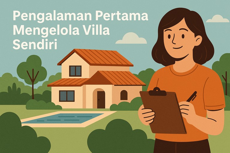 Pengalaman Pertama Mengelola Villa Sendiri