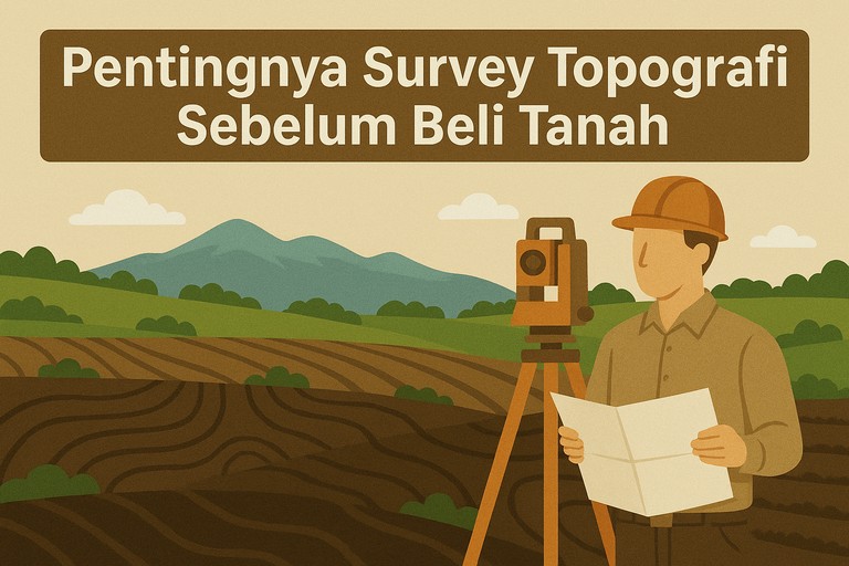 Pentingnya Survey Topografi Sebelum Beli Tanah