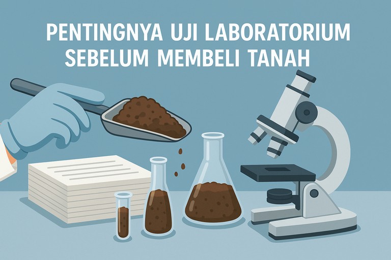 Pentingnya Uji Laboratorium Sebelum Membeli Tanah