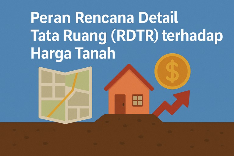 Peran Rencana Detail Tata Ruang (RDTR) terhadap Harga Tanah