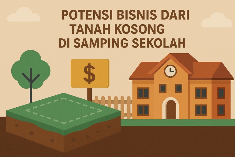 Potensi Bisnis dari Tanah Kosong di Samping Sekolah