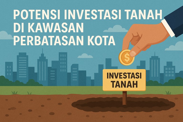 Potensi Investasi Tanah di Kawasan Perbatasan Kota