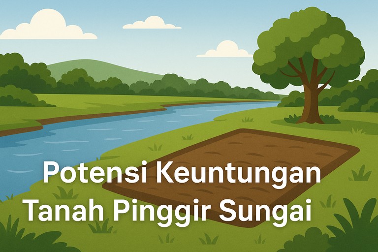 Potensi Keuntungan Tanah Pinggir Sungai