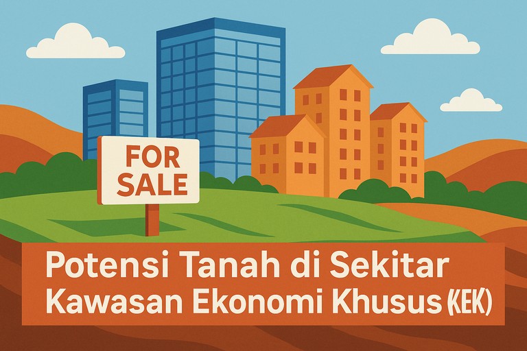 Potensi Tanah di Sekitar Kawasan Ekonomi Khusus (KEK)
