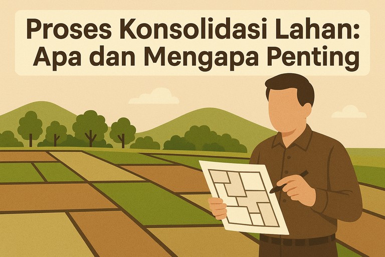 Proses Konsolidasi Lahan: Apa dan Mengapa Penting