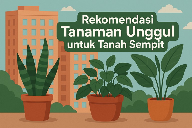 Rekomendasi Tanaman Unggul untuk Tanah Sempit