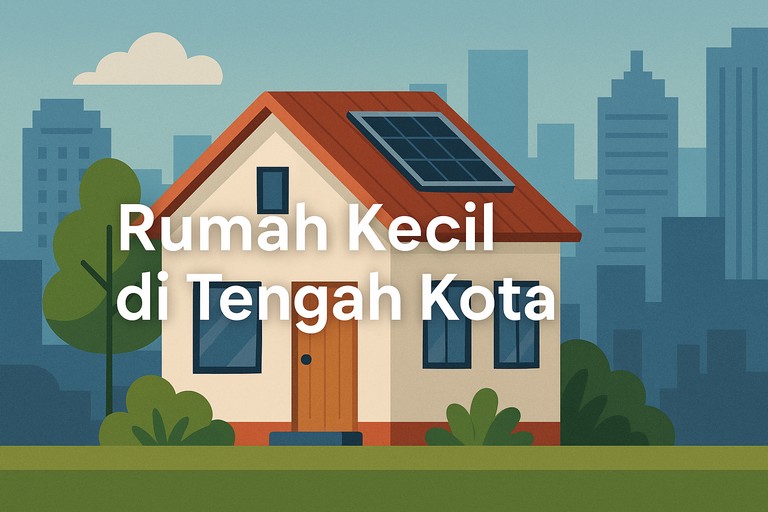 Rumah Kecil di Tengah Kota