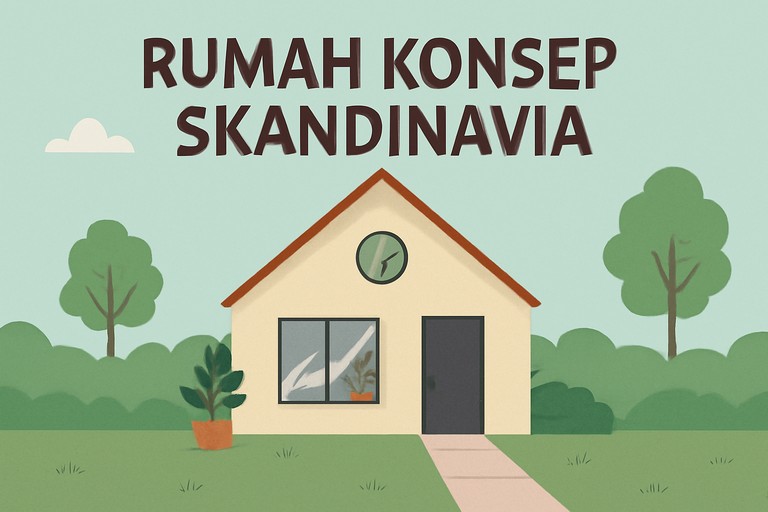 Rumah Konsep Skandinavia