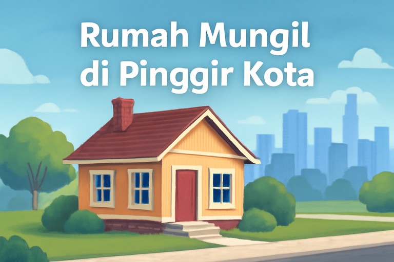 Rumah Mungil di Pinggir Kota