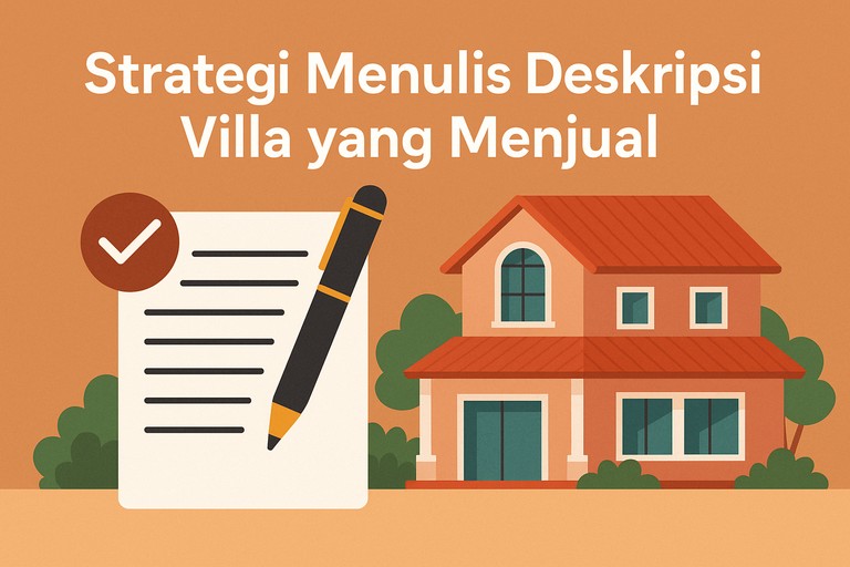 Strategi Menulis Deskripsi Villa yang Menjual