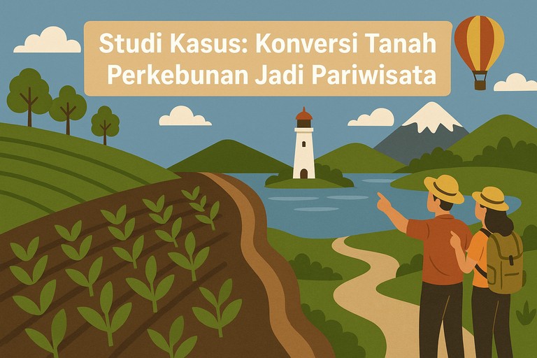 Studi Kasus: Konversi Tanah Perkebunan Jadi Pariwisata