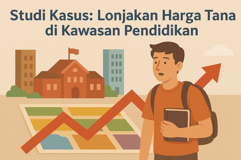 Studi Kasus: Lonjakan Harga Tanah di Kawasan Pendidikan
