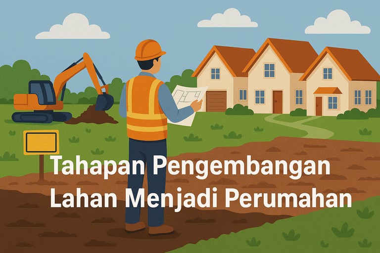 Tahapan Pengembangan Lahan Menjadi Perumahan