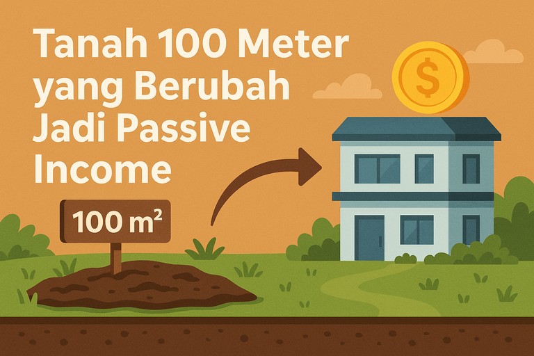 Tanah 100 Meter yang Berubah Jadi Passive Income