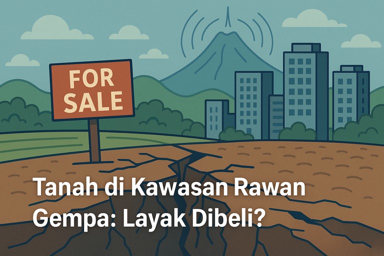Tanah di Kawasan Rawan Gempa: Layak Dibeli?