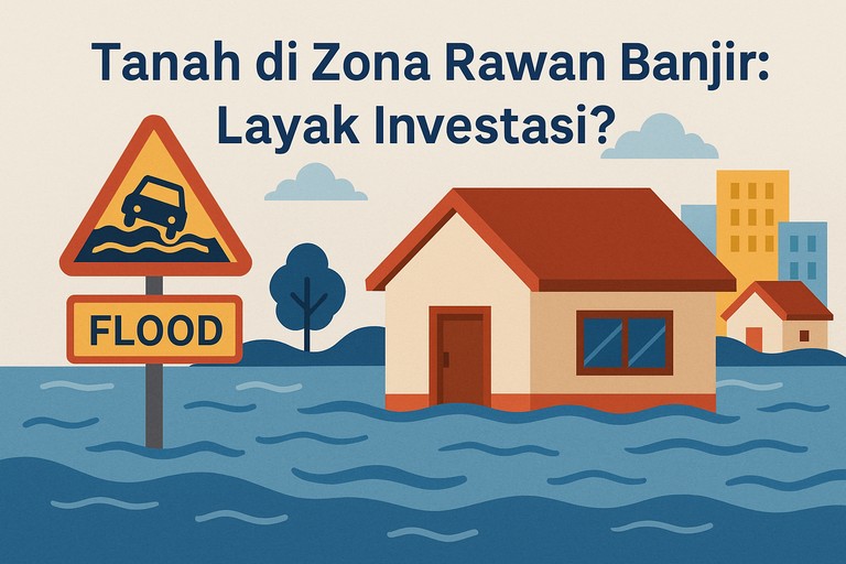 Tanah di Zona Rawan Banjir: Layak Investasi?