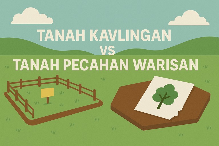 Tanah Kavlingan vs Tanah Pecahan Warisan