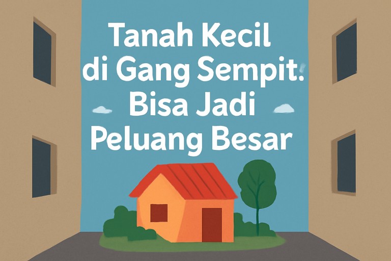 Tanah Kecil di Gang Sempit: Bisa Jadi Peluang Besar