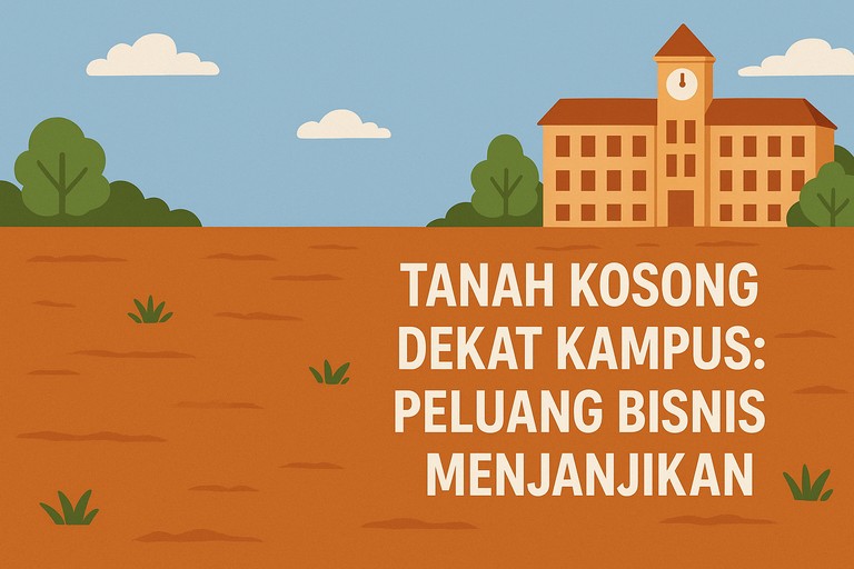 Tanah Kosong Dekat Kampus: Peluang Bisnis Menjanjikan