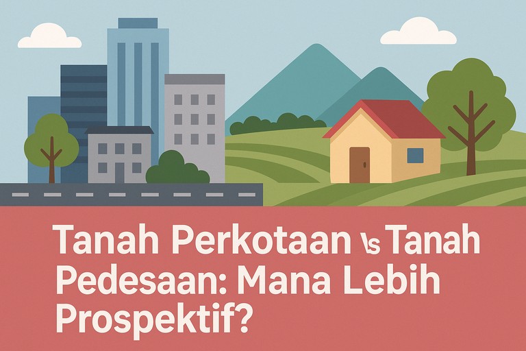 Tanah Perkotaan vs Tanah Pedesaan: Mana Lebih Prospektif?